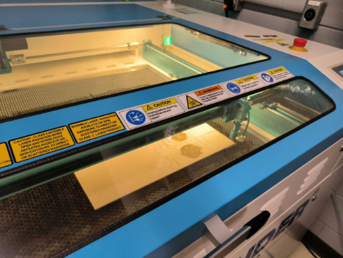 Here is the process work in the lab